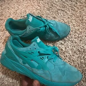 Asics Vibrant Teal Athletic Shoes